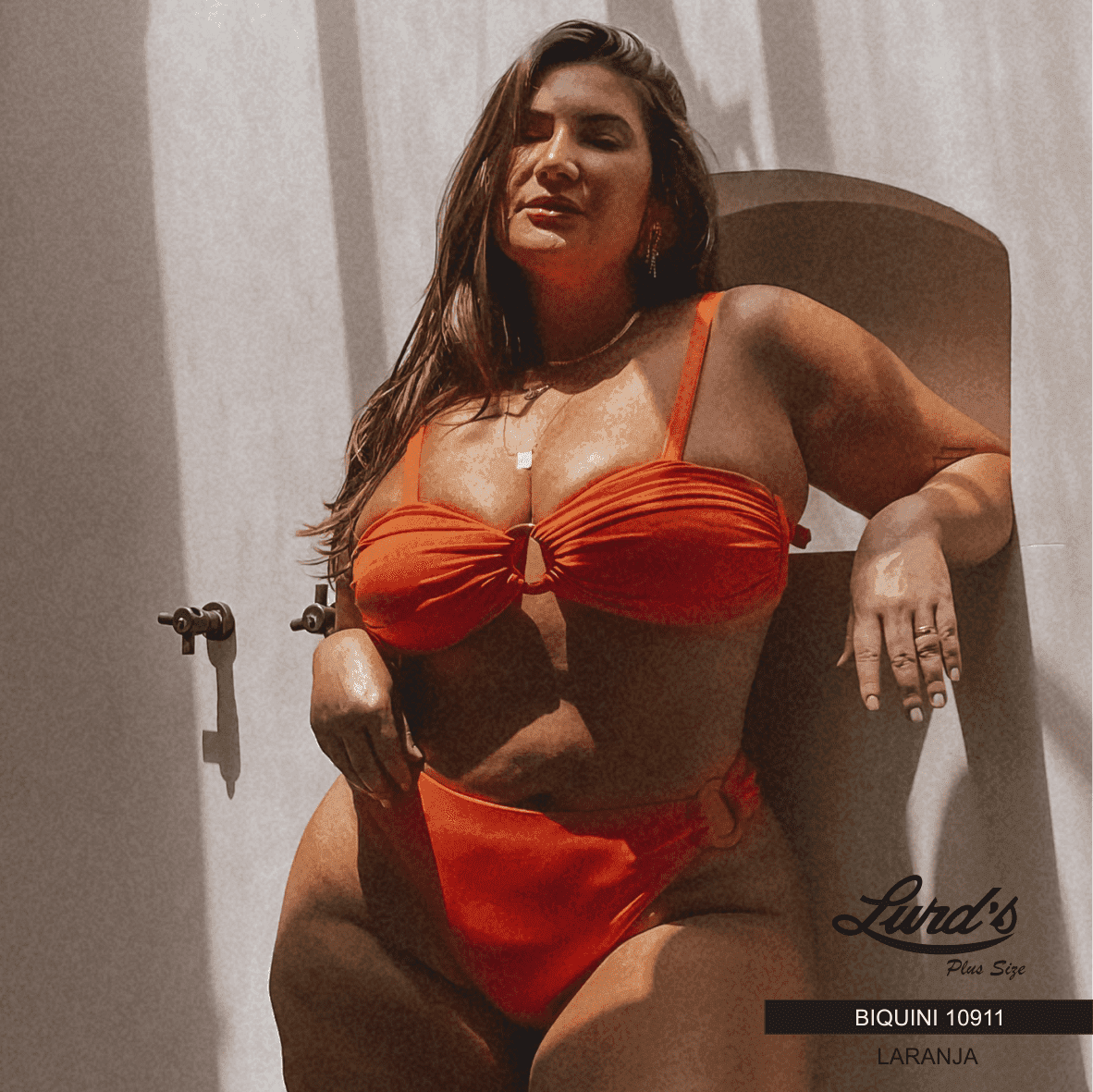 Biquini com Bojo LARANJA
