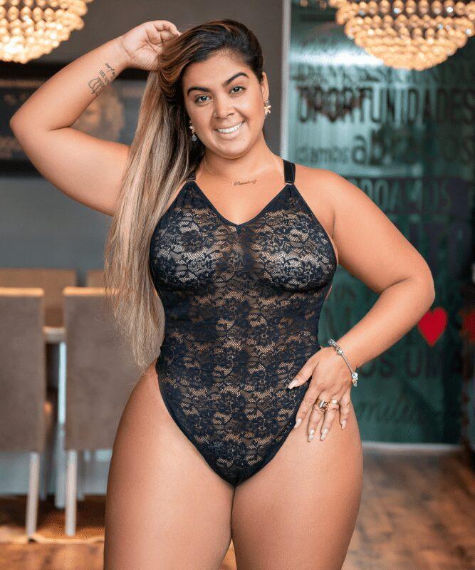 Cropped sem Manga PRETO