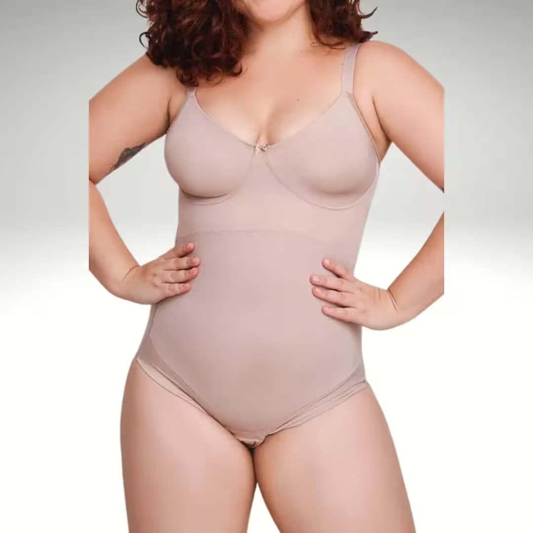 Cinta Modeladora Body Sem Bojo Ref 350840 Preto CHOCOLATE
