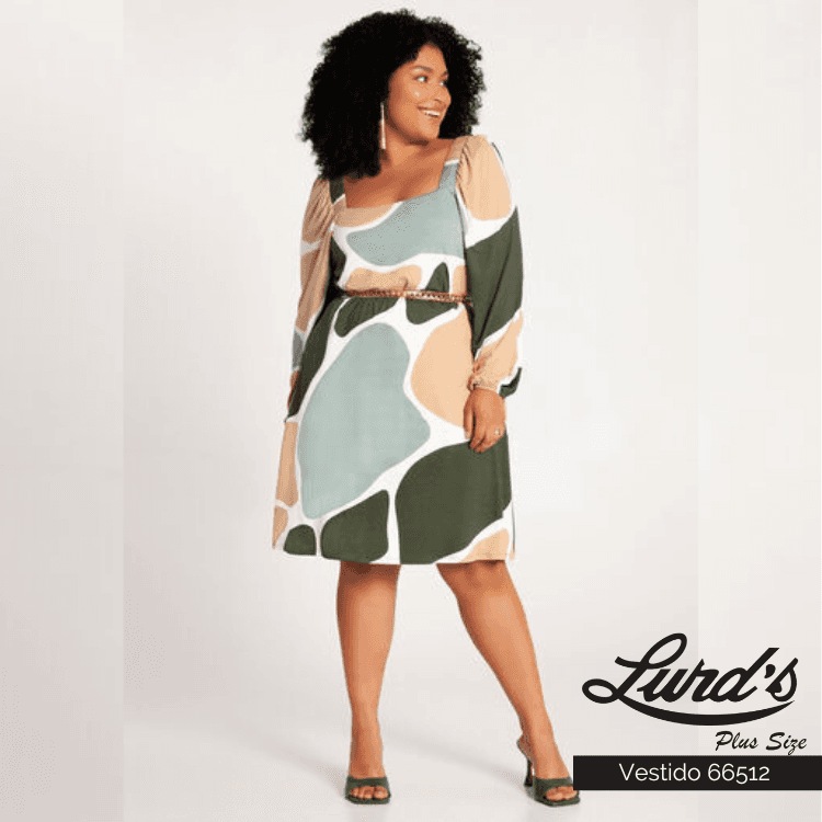 Vestido Manga Longa VERDE