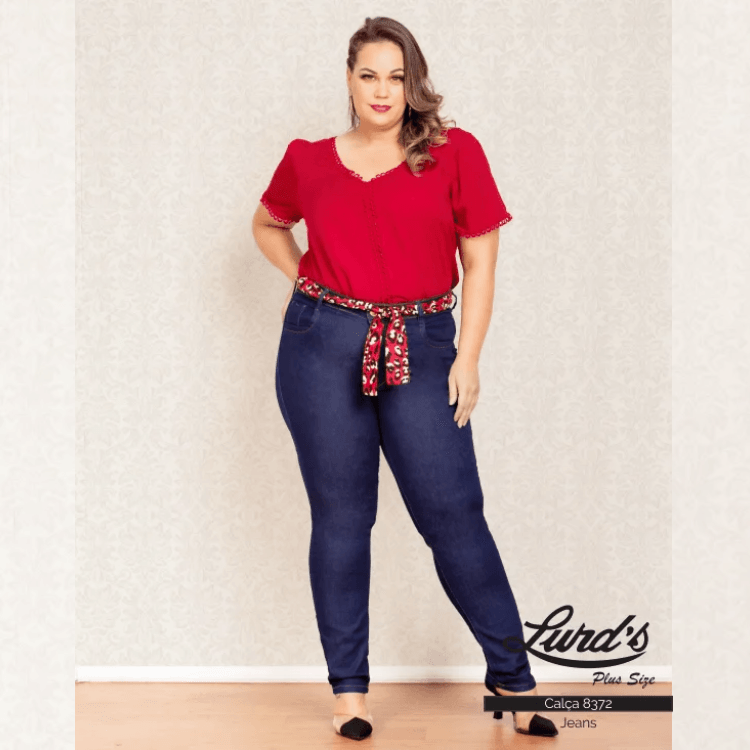 CALCA FEMININA PLUS SIZE 8372 MANIFESTO JEANS 46 JEANS