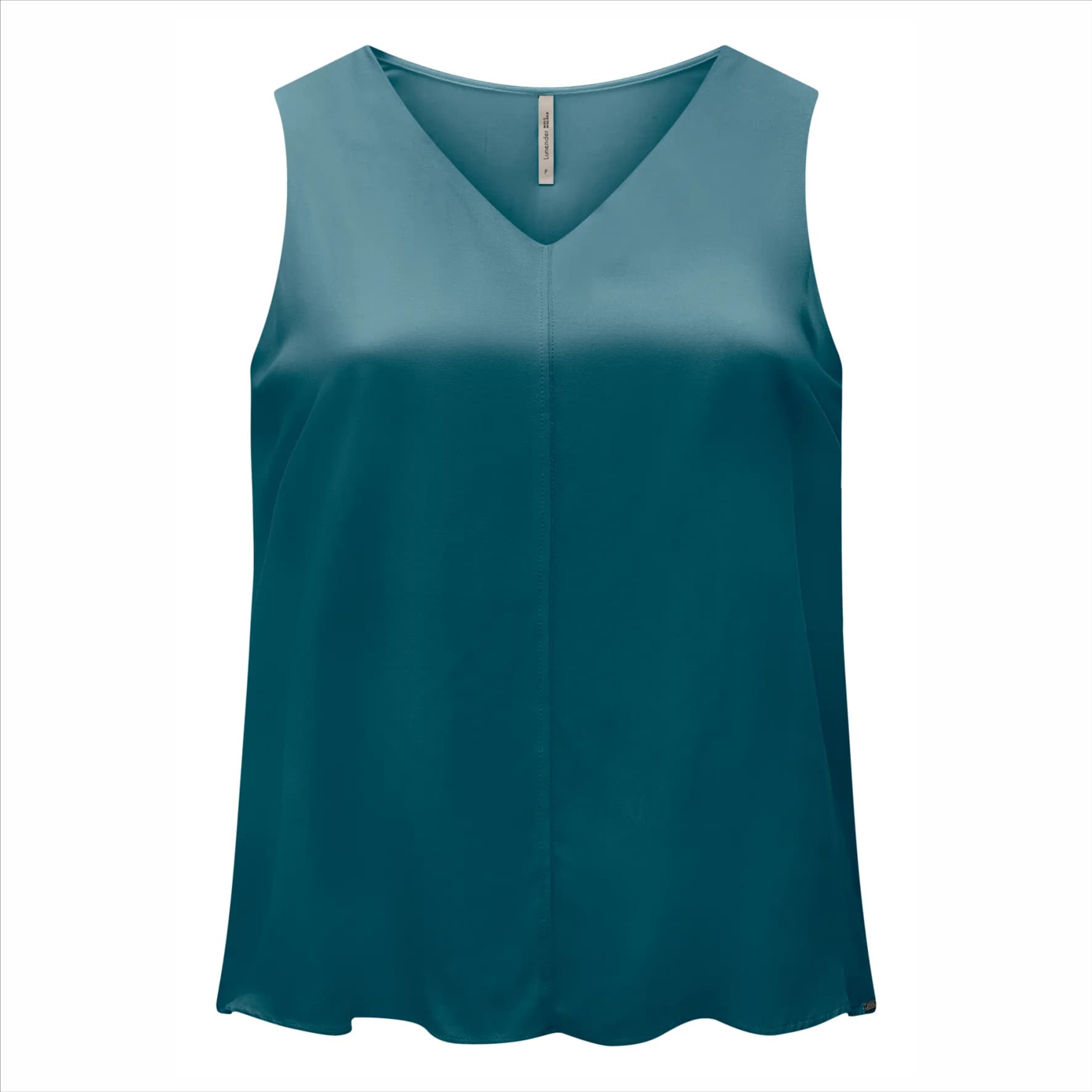 Regata Feminina Plus Size Ref C5113 Off White VERDE JADE