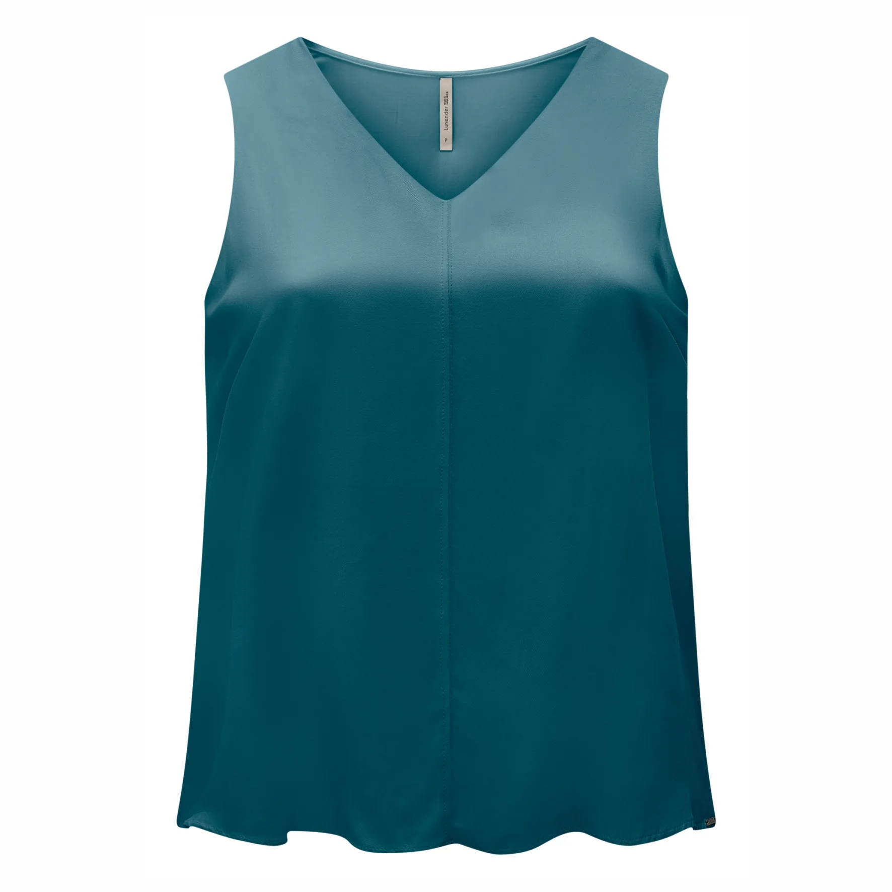 Regata Feminina Plus Size Ref C5113 Off White VERDE JADE