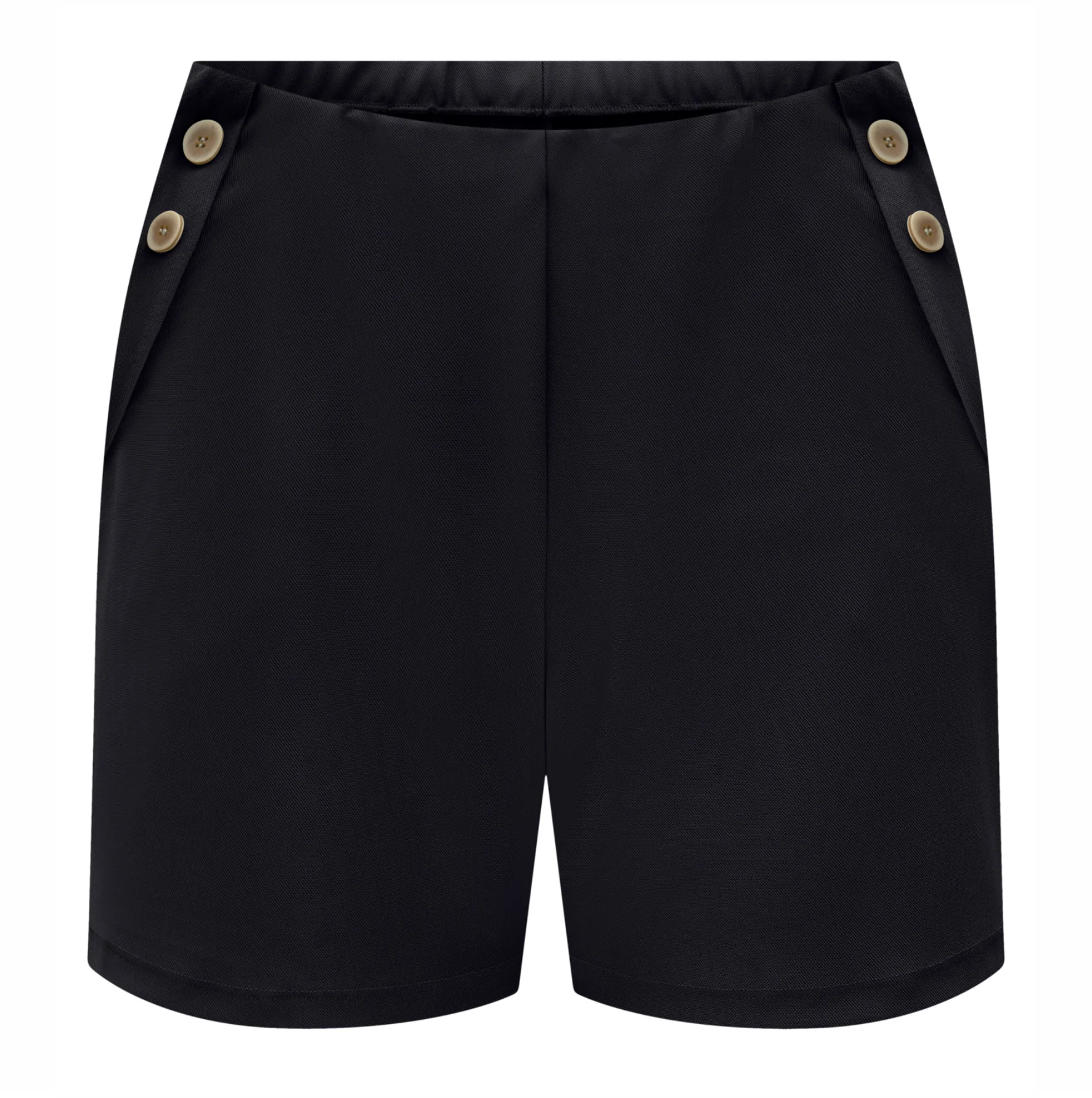 SHORTS FEMININO GORGURINHO PLUS SIZE C5150 VERDE 46/48 LUNENDER PRETO