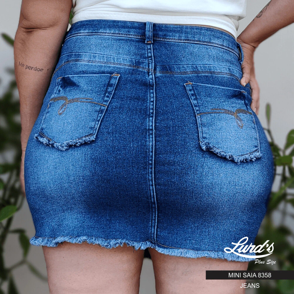 Alternative view of Mini Saia Plus Size Ref 8358 Jeans