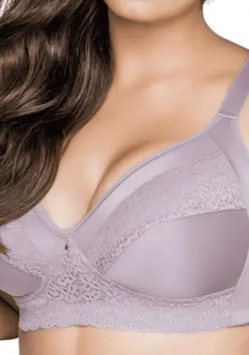 Soutien Plus Size Anatômico Rendado Ref 124131 Rosa Retrô - 50