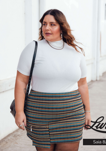 Mini Saia Plus Size Ref 820093 - 52