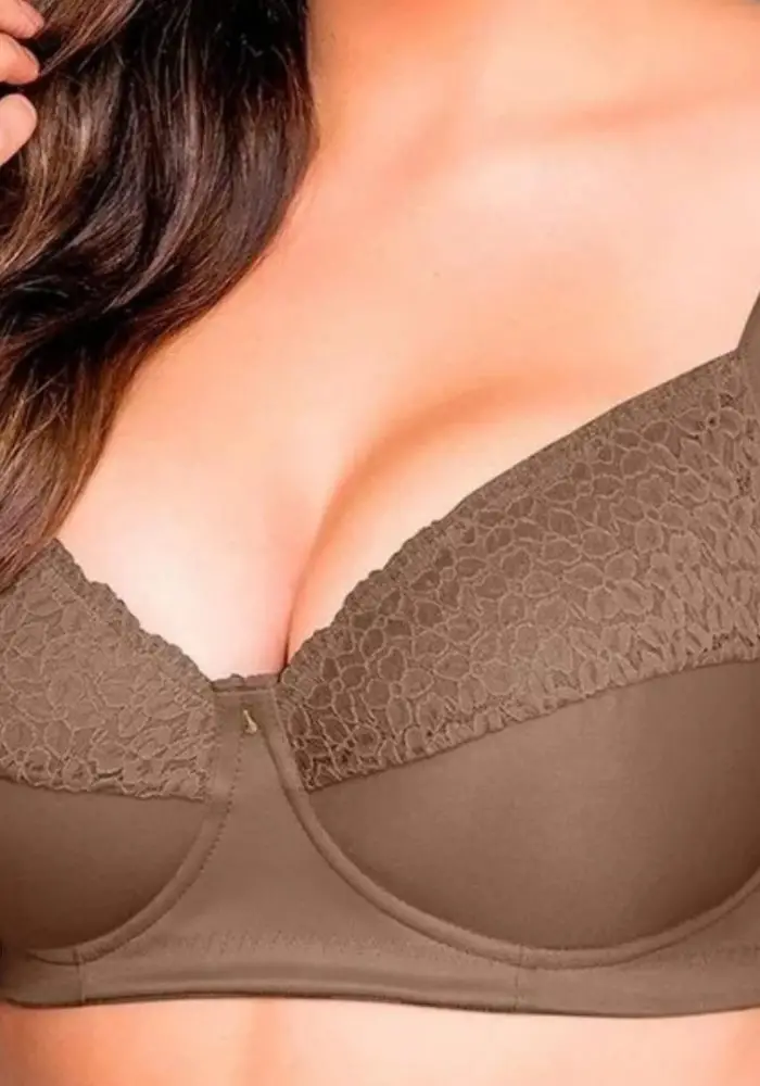 Soutien Plus Size Sustentação Ref 124132 Cacau - 50