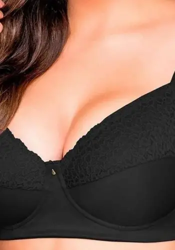 Soutien Plus Size Sustentação Ref 124132 Preto - 50
