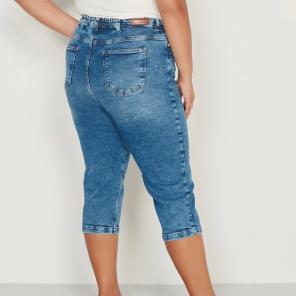 Alternative view of Capri Feminina Plus Size Ref 35686B Jeans