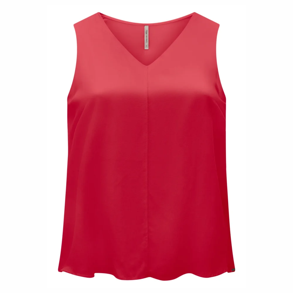Regata Feminina Plus Size Ref C5113 Vermelho - 48