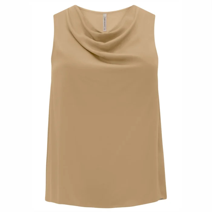 Regata Feminina Plus Size Ref C5114 Bege - 48