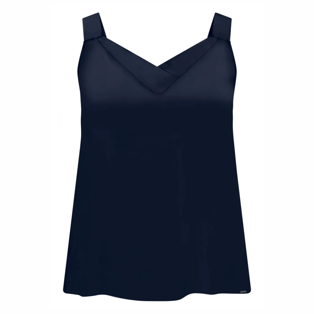 Regata Feminina Plus Size Ref C5124 Marinho - 46
