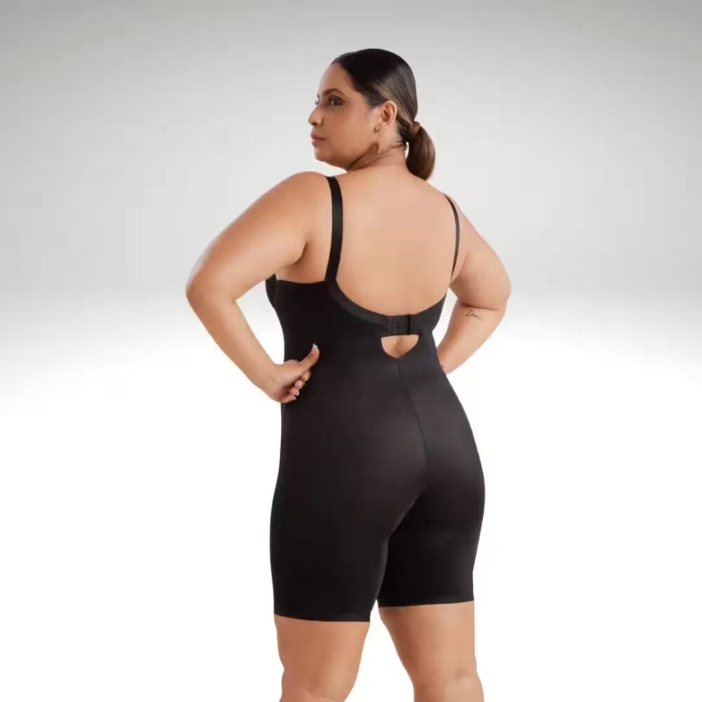 Alternative view of Cinta Modeladora Macaquinho Com Bojo Ref 350842 Preto